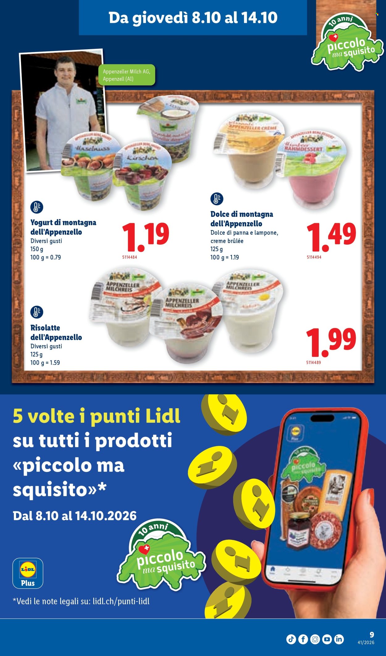 Prospekte Lidl - 8.10.2026 - 14.10.2026. Seite 9. Seite 9