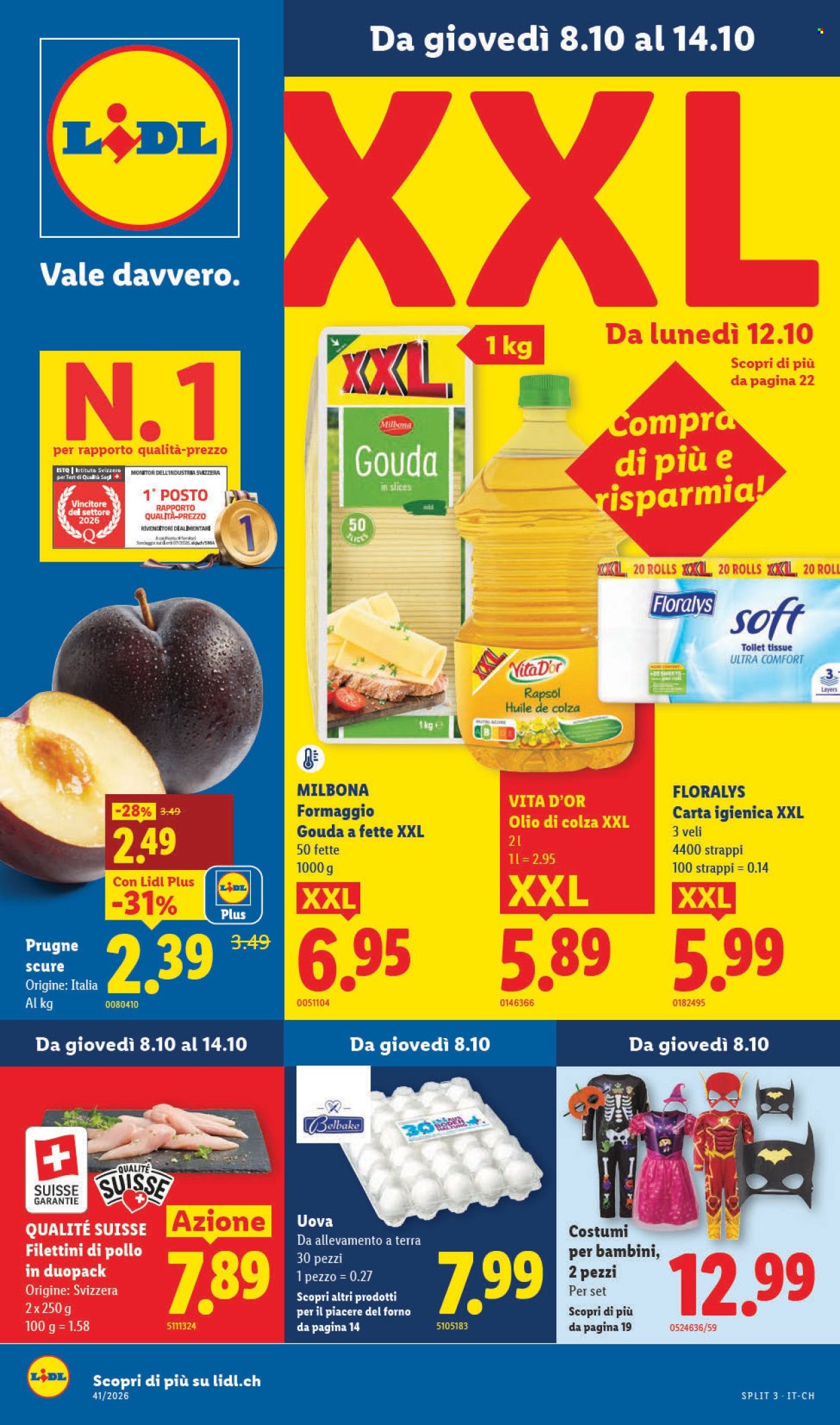 Prospekte Lidl - 8.10.2026 - 14.10.2026. Seite 1. Seite 1