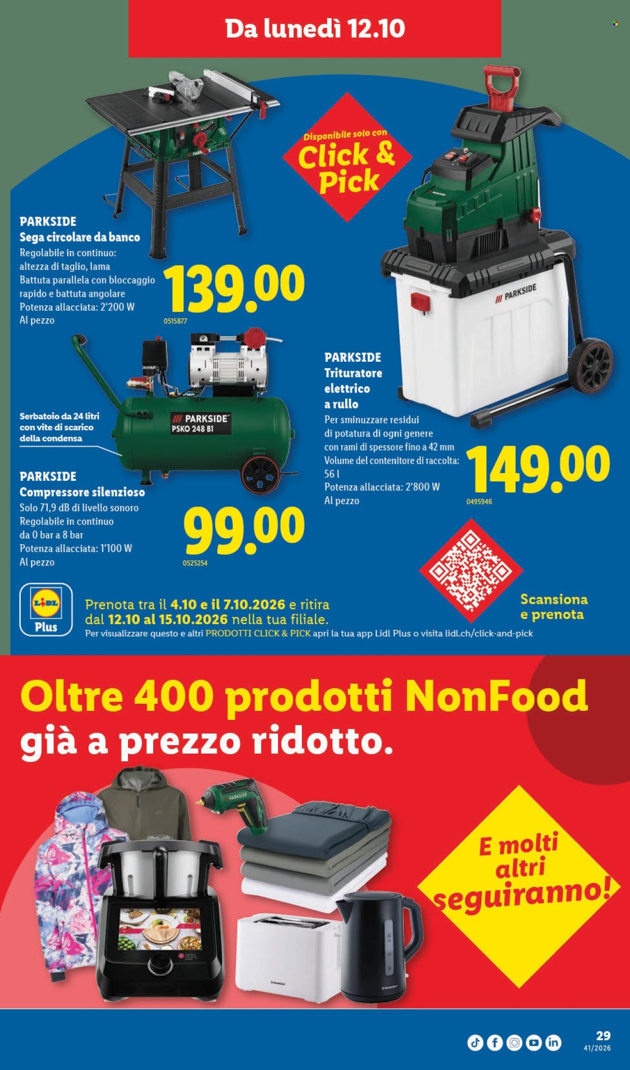 Prospekte Lidl - 8.10.2026 - 14.10.2026. Seite 29. Seite 29