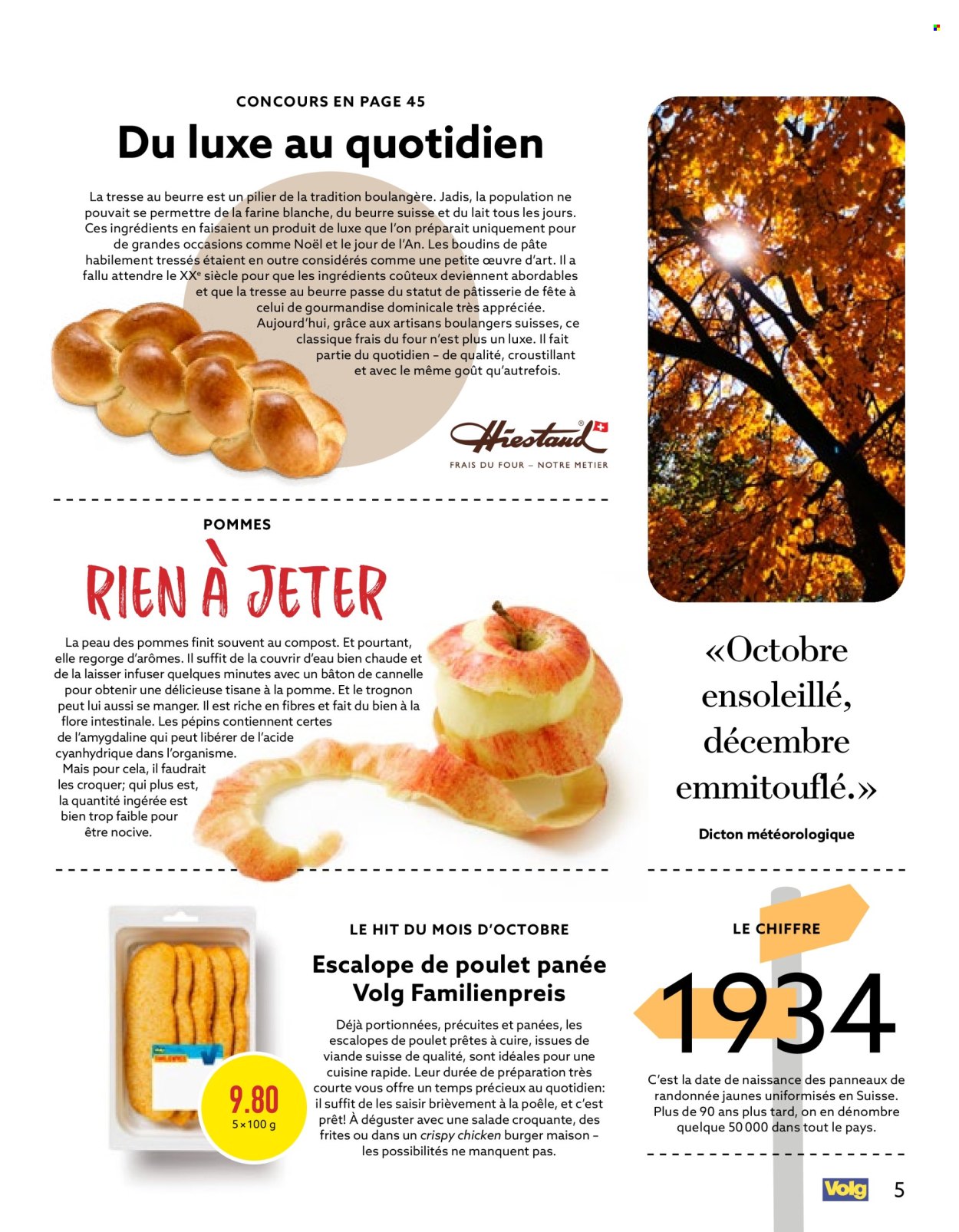 Prospekte Volg - 1.10.2026 - 31.10.2026. Seite 5. Seite 5