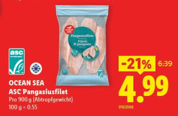 OCEAN SEA ASC Pangasiusfilet