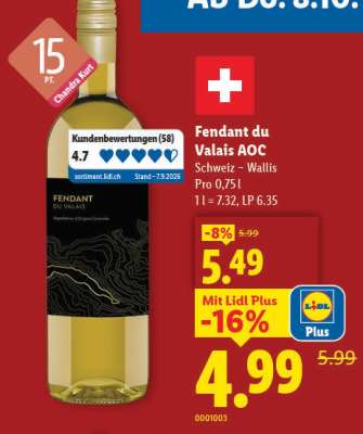Fendant du Valais AOC ​​
