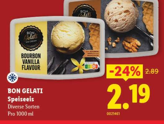 BON GELATI Speiseeis
