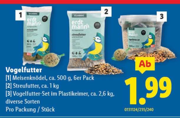 Vogelfutter
