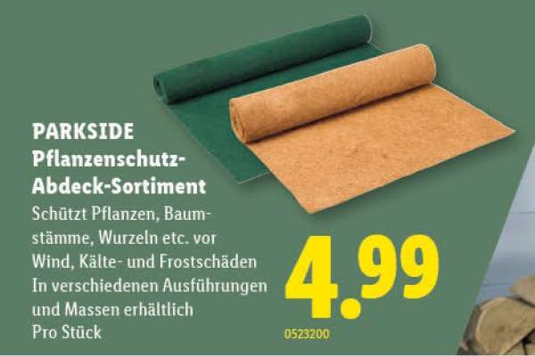 PARKSIDE Pflanzenschutz-Abdeck-Sortiment