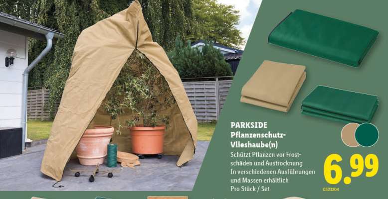 Parkside Pflanzenschutz-Vlieshaube / -n