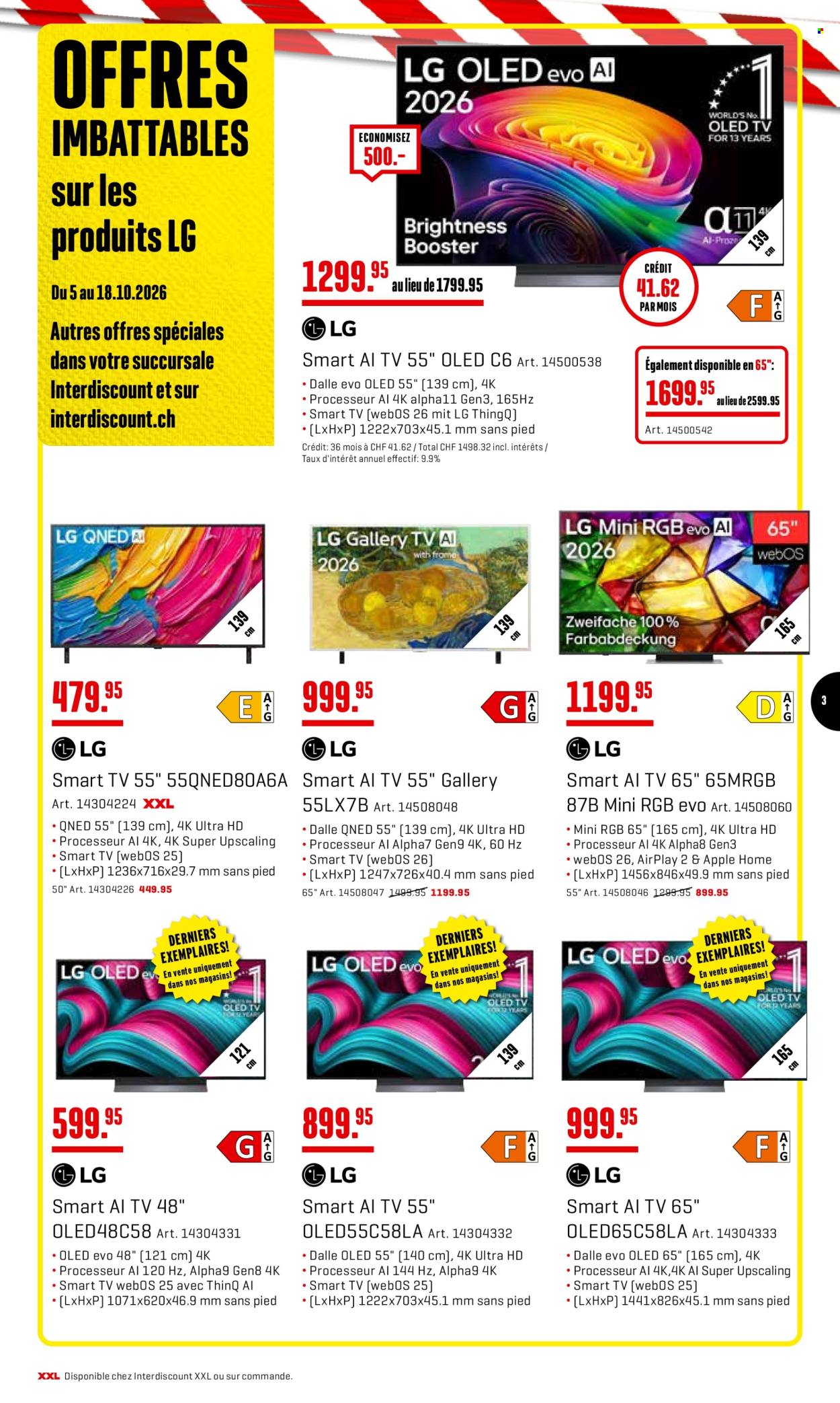 Prospekte Interdiscount - 5.10.2026 - 18.10.2026. Seite 3. Seite 3