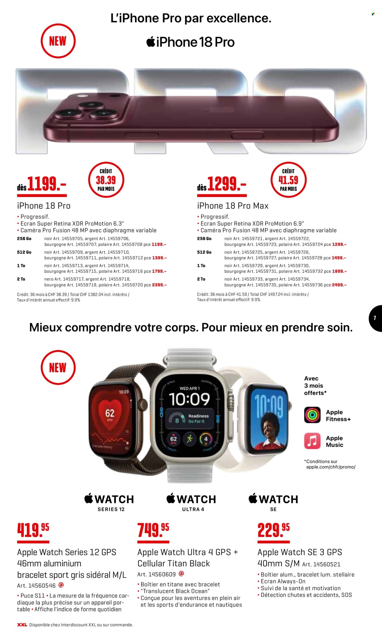 Prospekte Interdiscount - 5.10.2026 - 18.10.2026. Seite 7. Seite 7