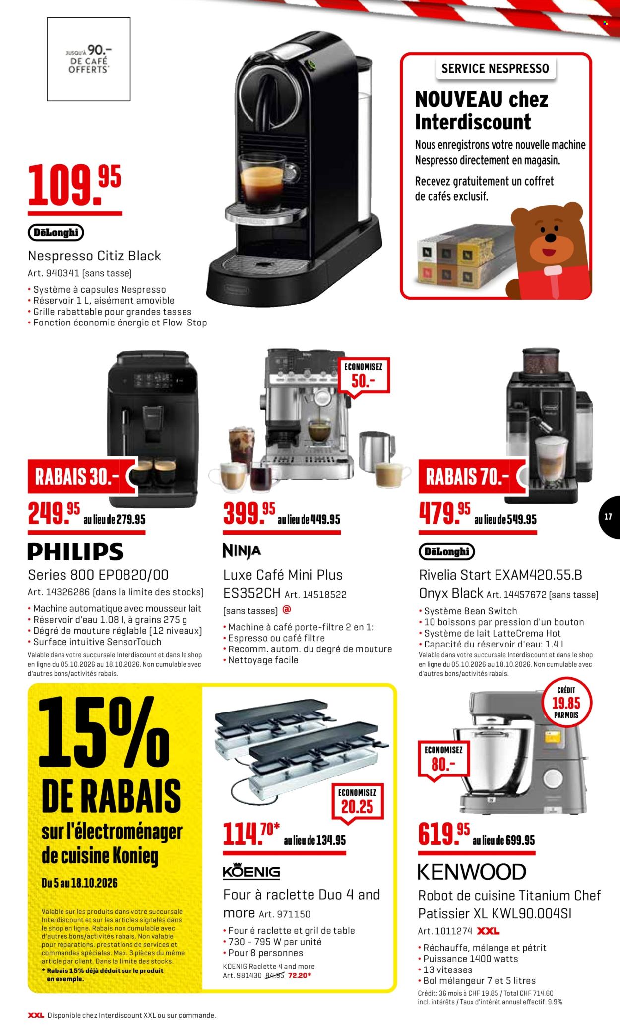 Prospekte Interdiscount - 5.10.2026 - 18.10.2026. Seite 17. Seite 17