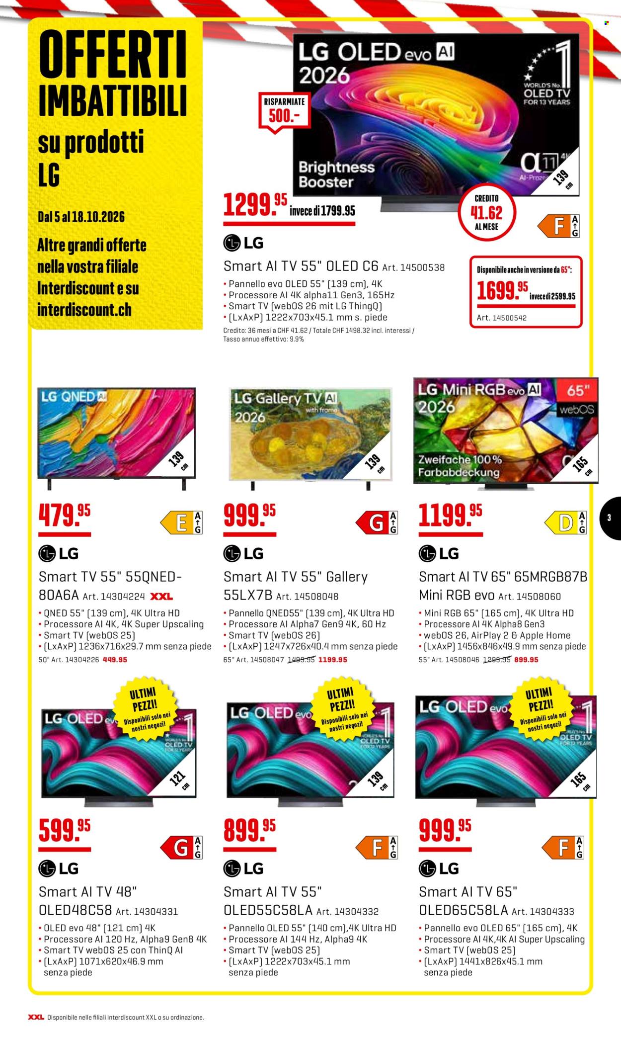 Prospekte Interdiscount - 5.10.2026 - 18.10.2026. Seite 3. Seite 3