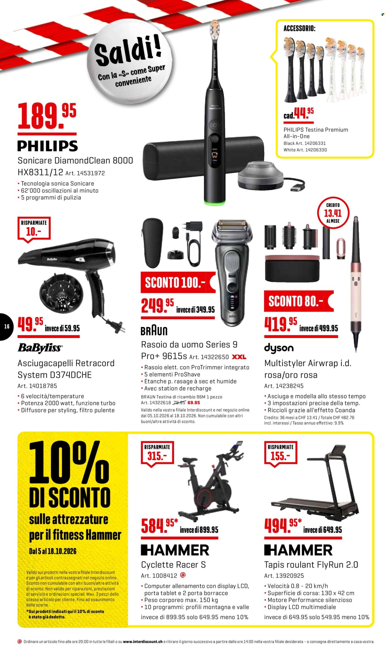 Prospekte Interdiscount - 5.10.2026 - 18.10.2026. Seite 16. Seite 16