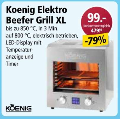 Koenig Elektro Beefer Grill XL