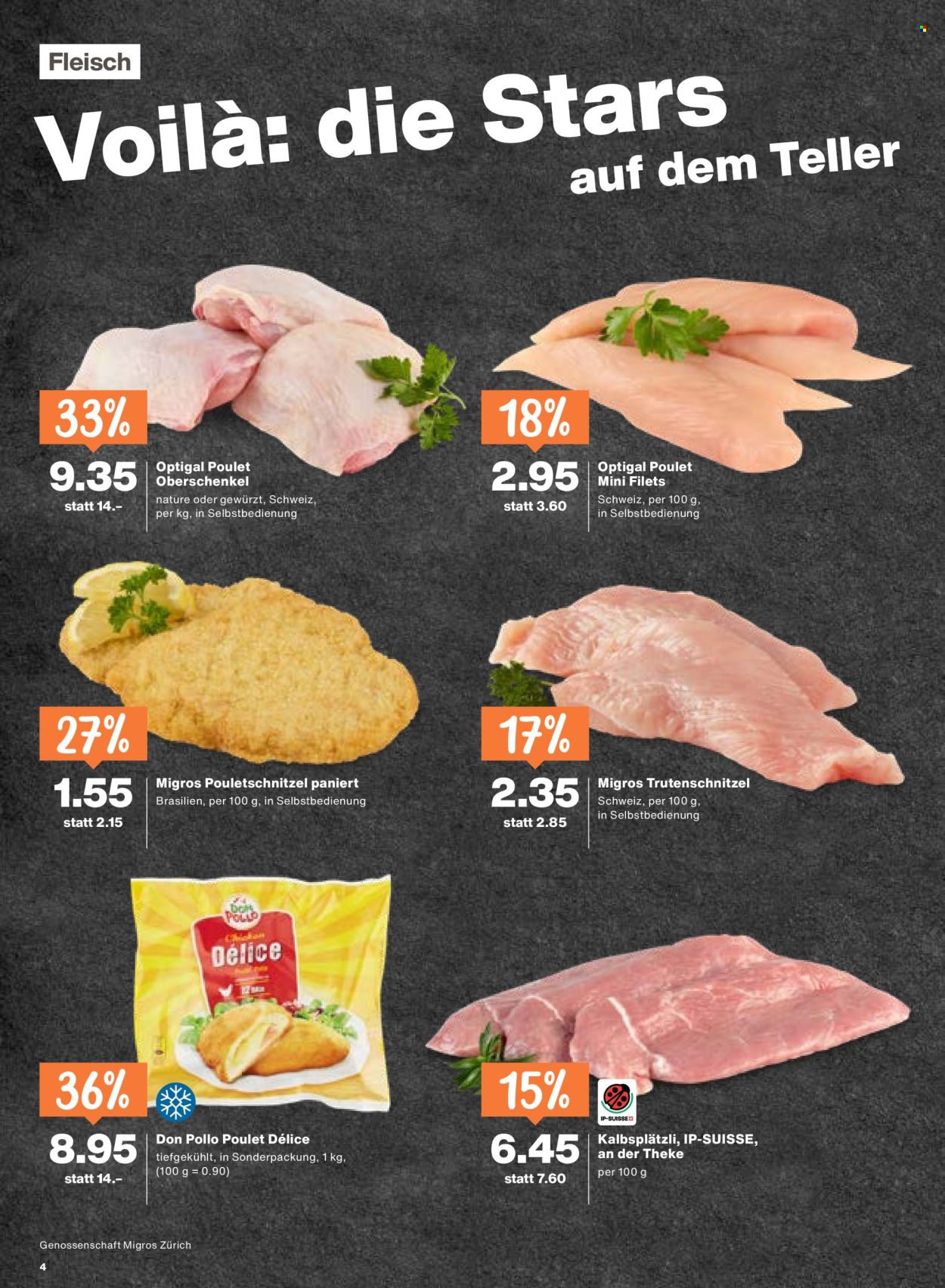 Prospekte Migros - 8.10.2026 - 14.10.2026. Seite 4. Seite 4