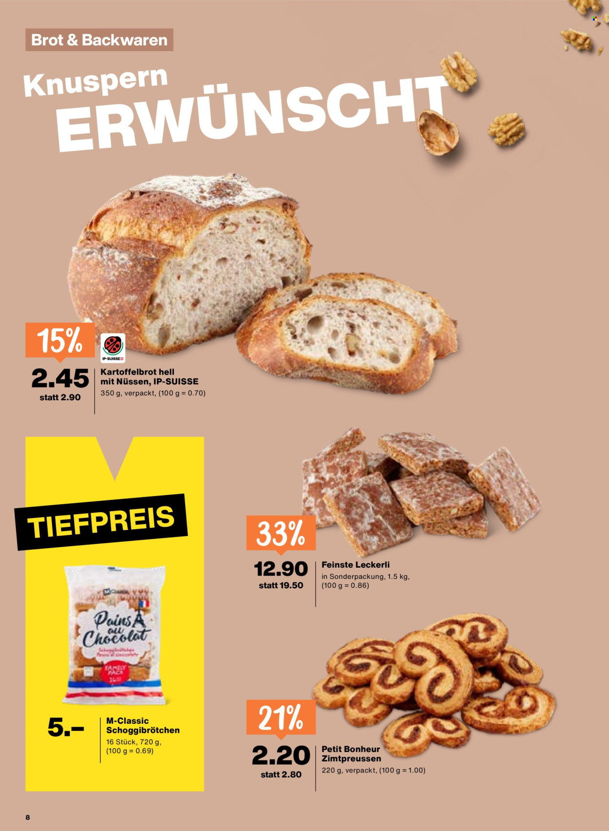 Prospekte Migros - 8.10.2026 - 14.10.2026. Seite 8. Seite 8