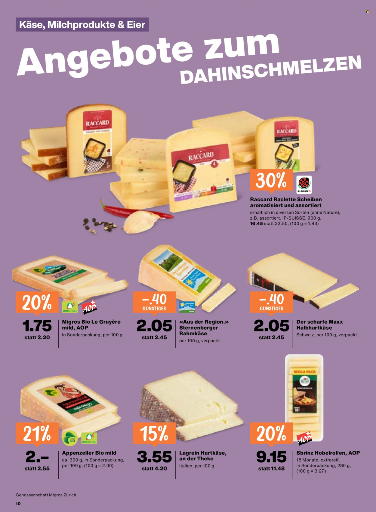 Prospekte Migros - 8.10.2026 - 14.10.2026. Seite 10. Seite 10