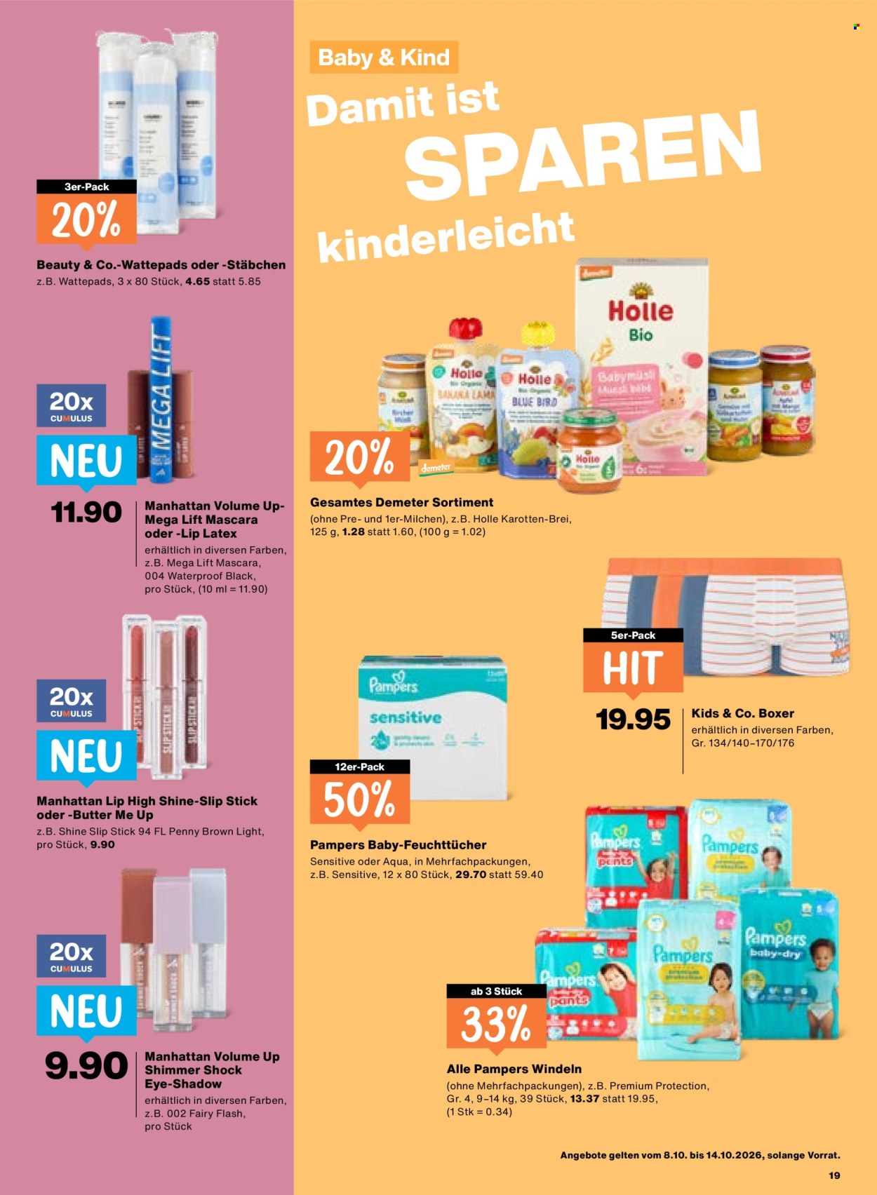 Prospekte Migros - 8.10.2026 - 14.10.2026. Seite 19. Seite 19
