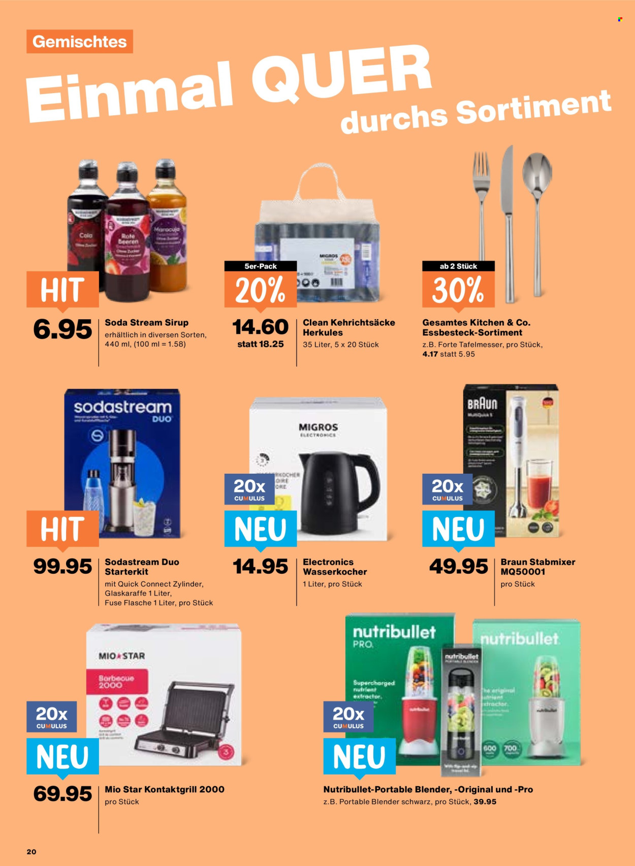 Prospekte Migros - 8.10.2026 - 14.10.2026. Seite 20. Seite 20
