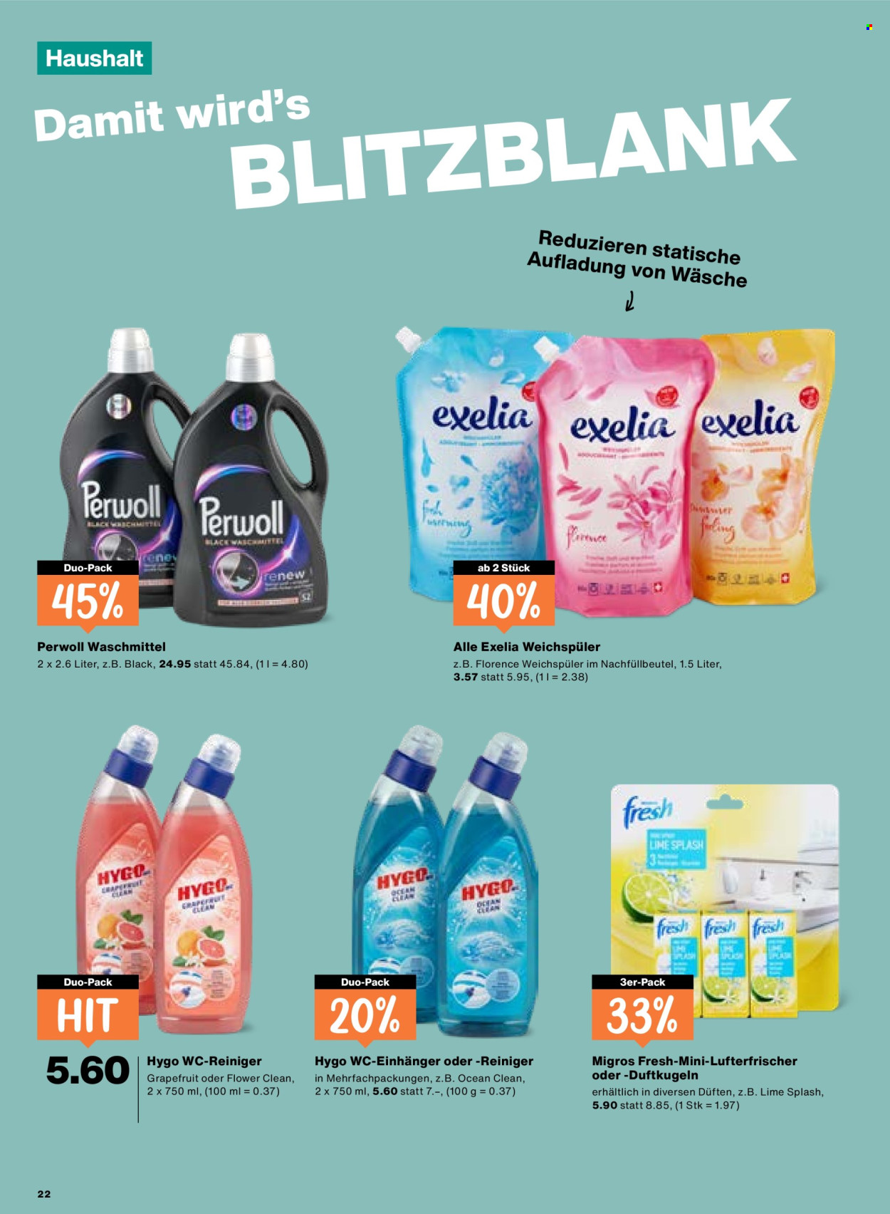 Prospekte Migros - 8.10.2026 - 14.10.2026. Seite 22. Seite 22