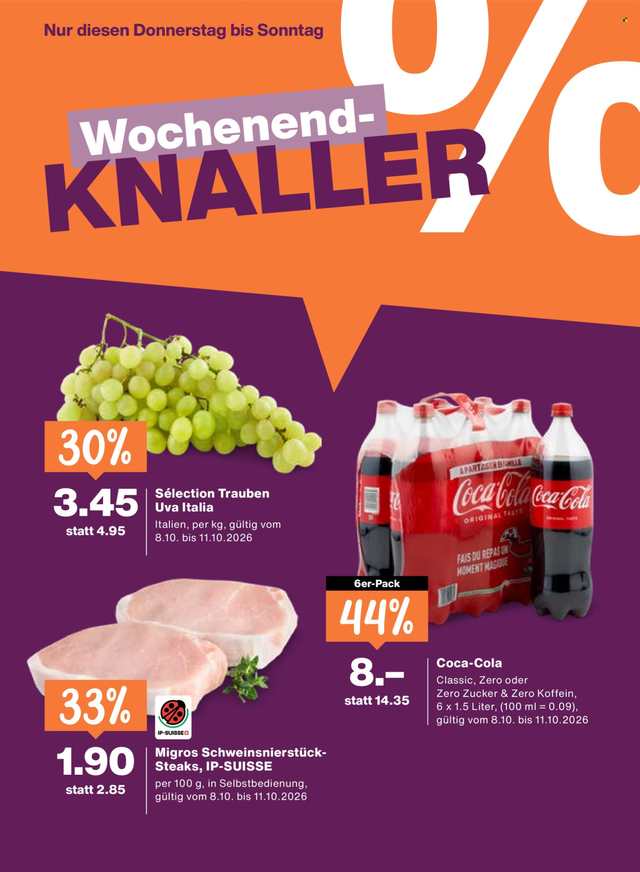 Prospekte Migros - 8.10.2026 - 14.10.2026. Seite 24. Seite 24