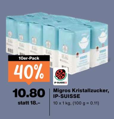 Migros Kristallzucker, IP-SUISSE