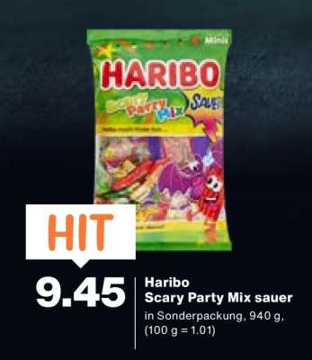 Haribo Scary Party Mix sauer