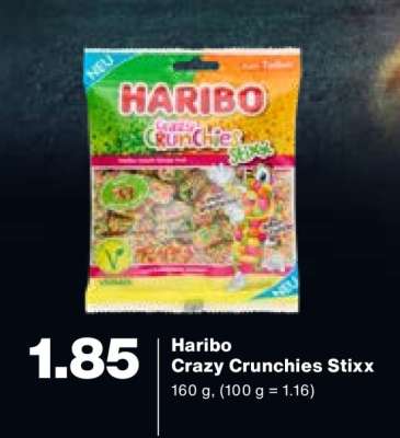 Haribo Crazy Crunchies Stixx