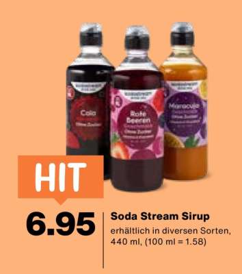 Soda Stream Sirup