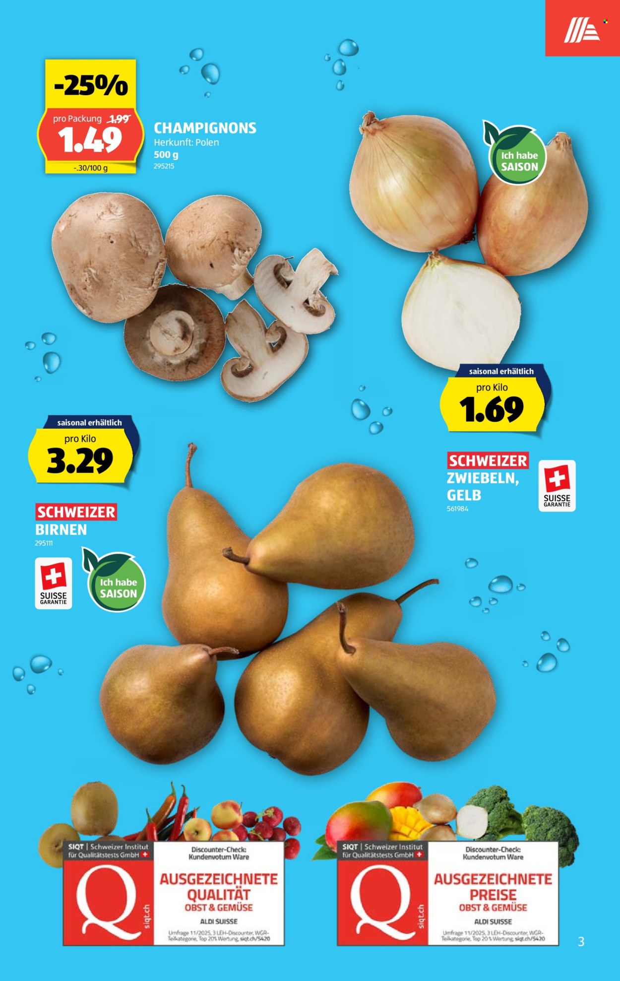 Prospekte Aldi - 15.10.2026 - 21.10.2026. Seite 3. Seite 3