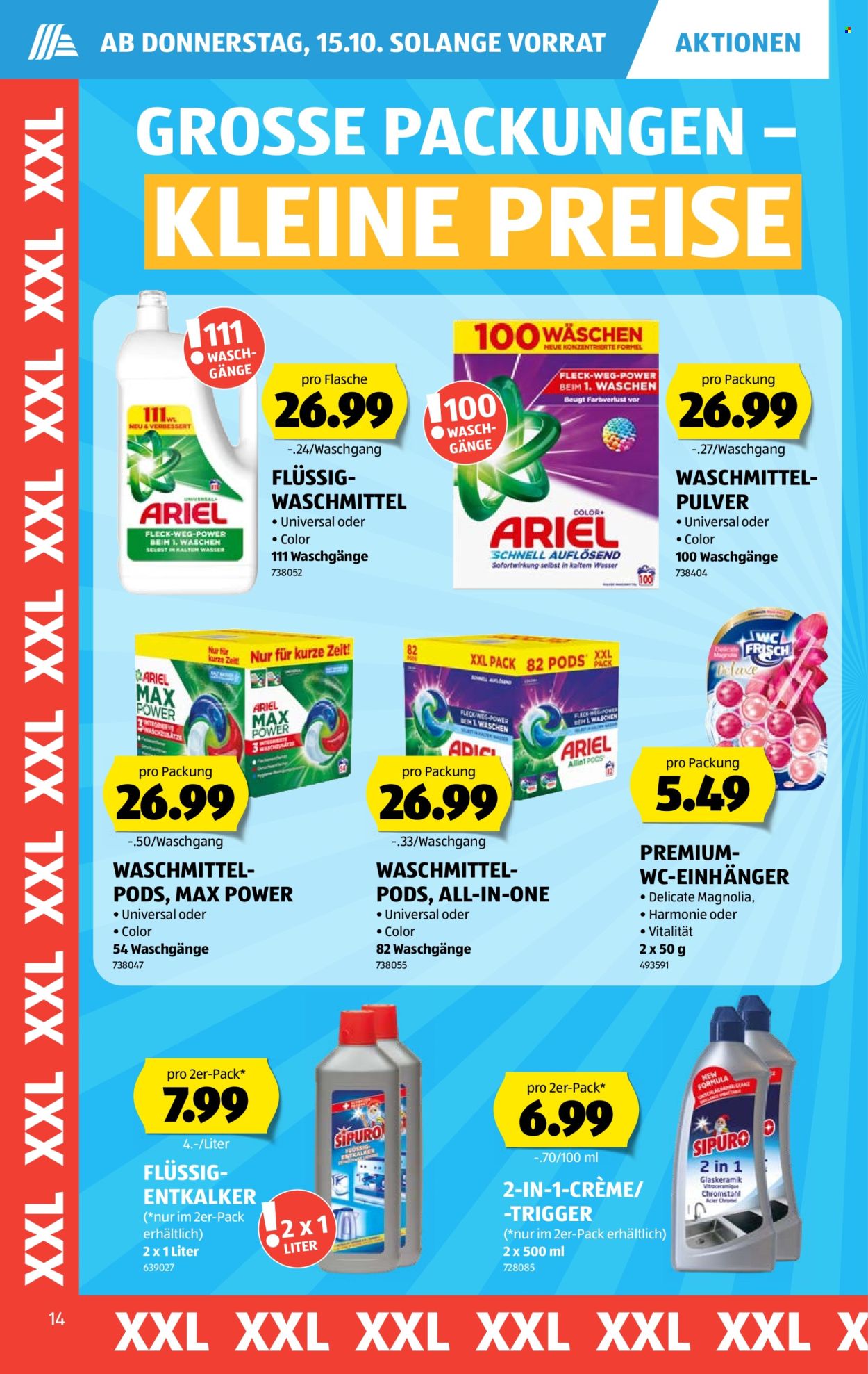 Prospekte Aldi - 15.10.2026 - 21.10.2026. Seite 14. Seite 14