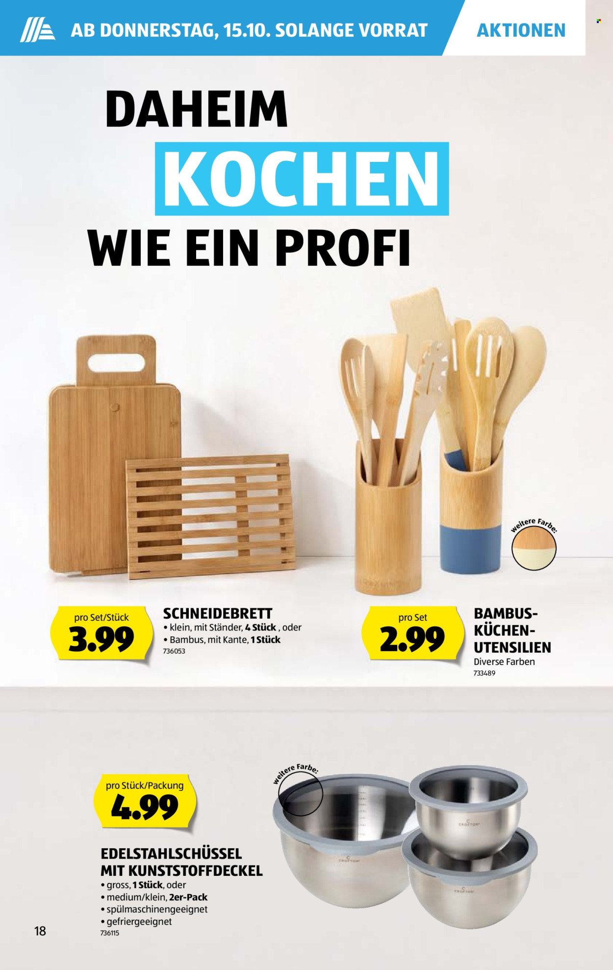 Prospekte Aldi - 15.10.2026 - 21.10.2026. Seite 18. Seite 18