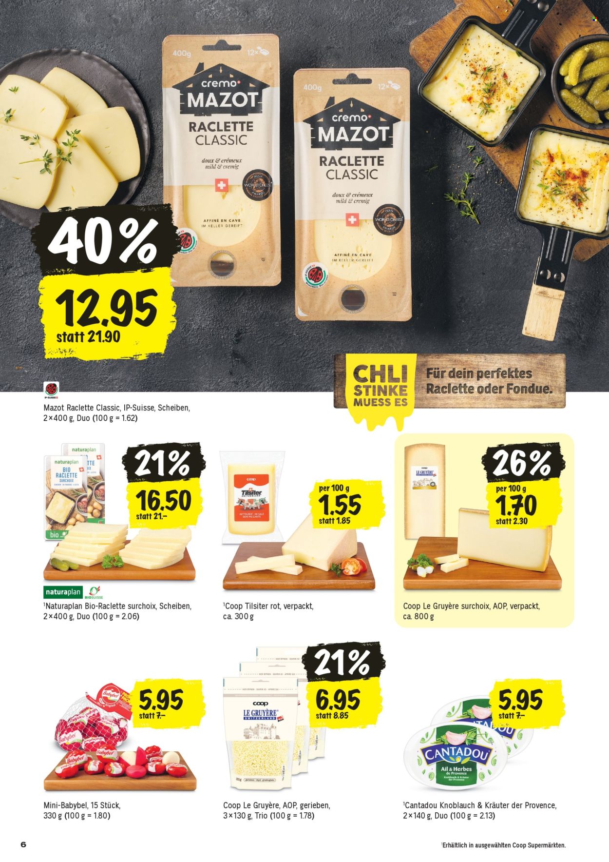 Prospekte Coop - 8.10.2026 - 14.10.2026. Seite 6. Seite 6