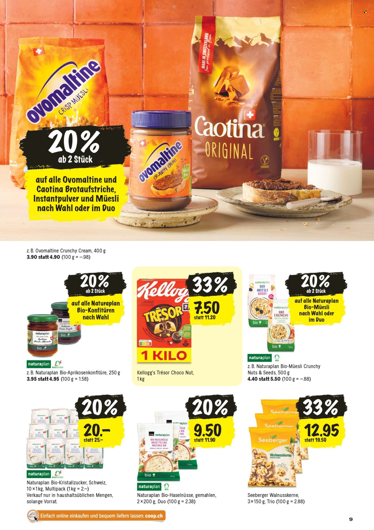 Prospekte Coop - 8.10.2026 - 14.10.2026. Seite 9. Seite 9