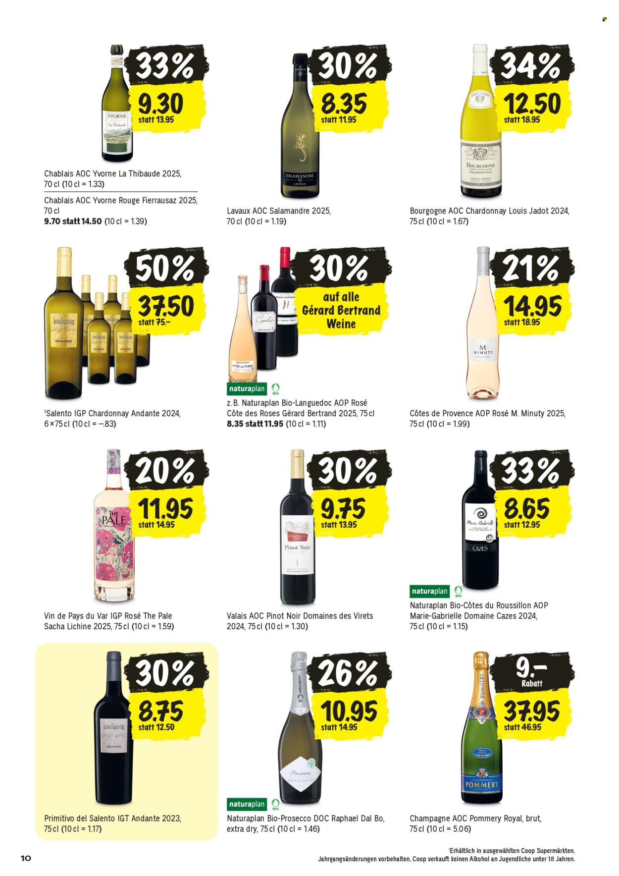 Prospekte Coop - 8.10.2026 - 14.10.2026. Seite 10. Seite 10