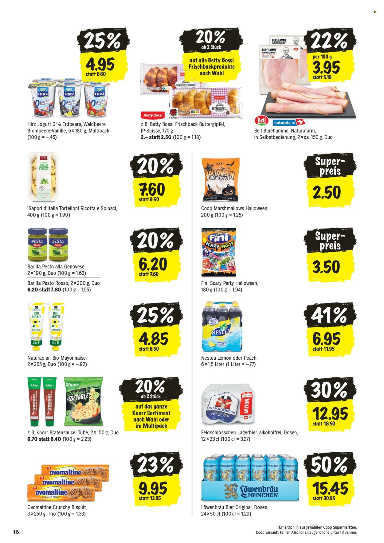 Prospekte Coop - 8.10.2026 - 14.10.2026. Seite 16. Seite 16