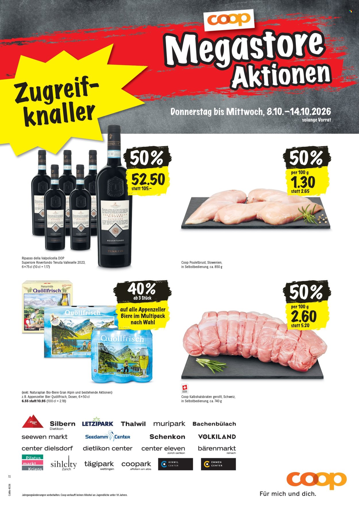 Prospekte Coop - 8.10.2026 - 14.10.2026. Seite 21. Seite 21