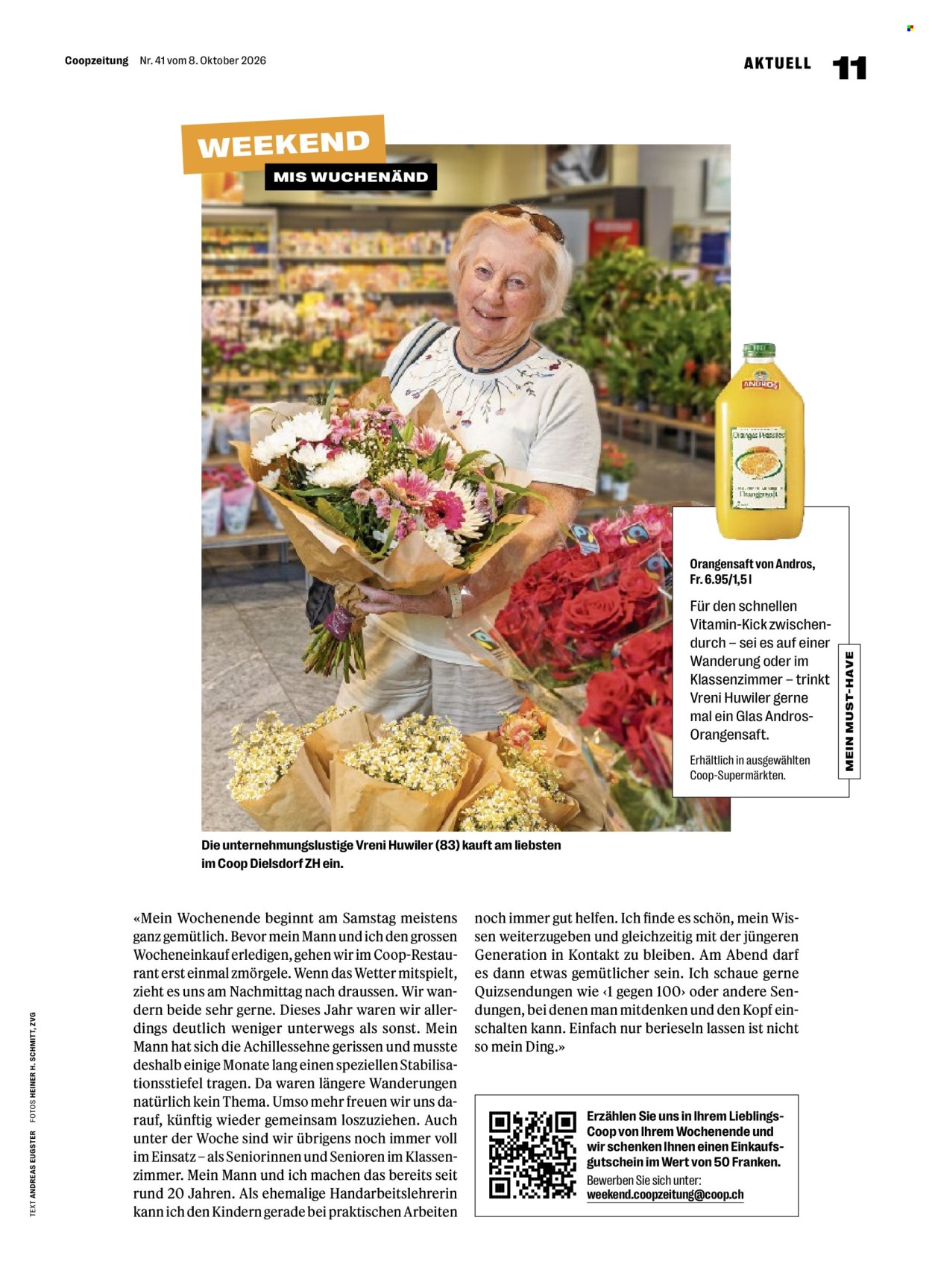 Prospekte Coop - 8.10.2026 - 14.10.2026. Seite 11. Seite 11