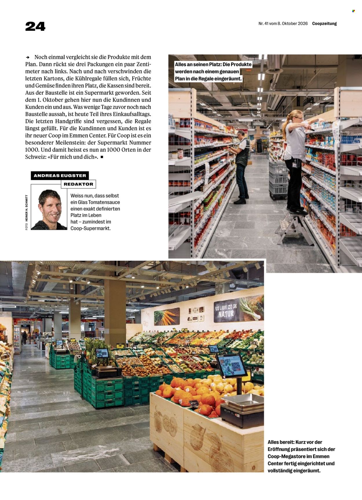 Prospekte Coop - 8.10.2026 - 14.10.2026. Seite 24. Seite 24