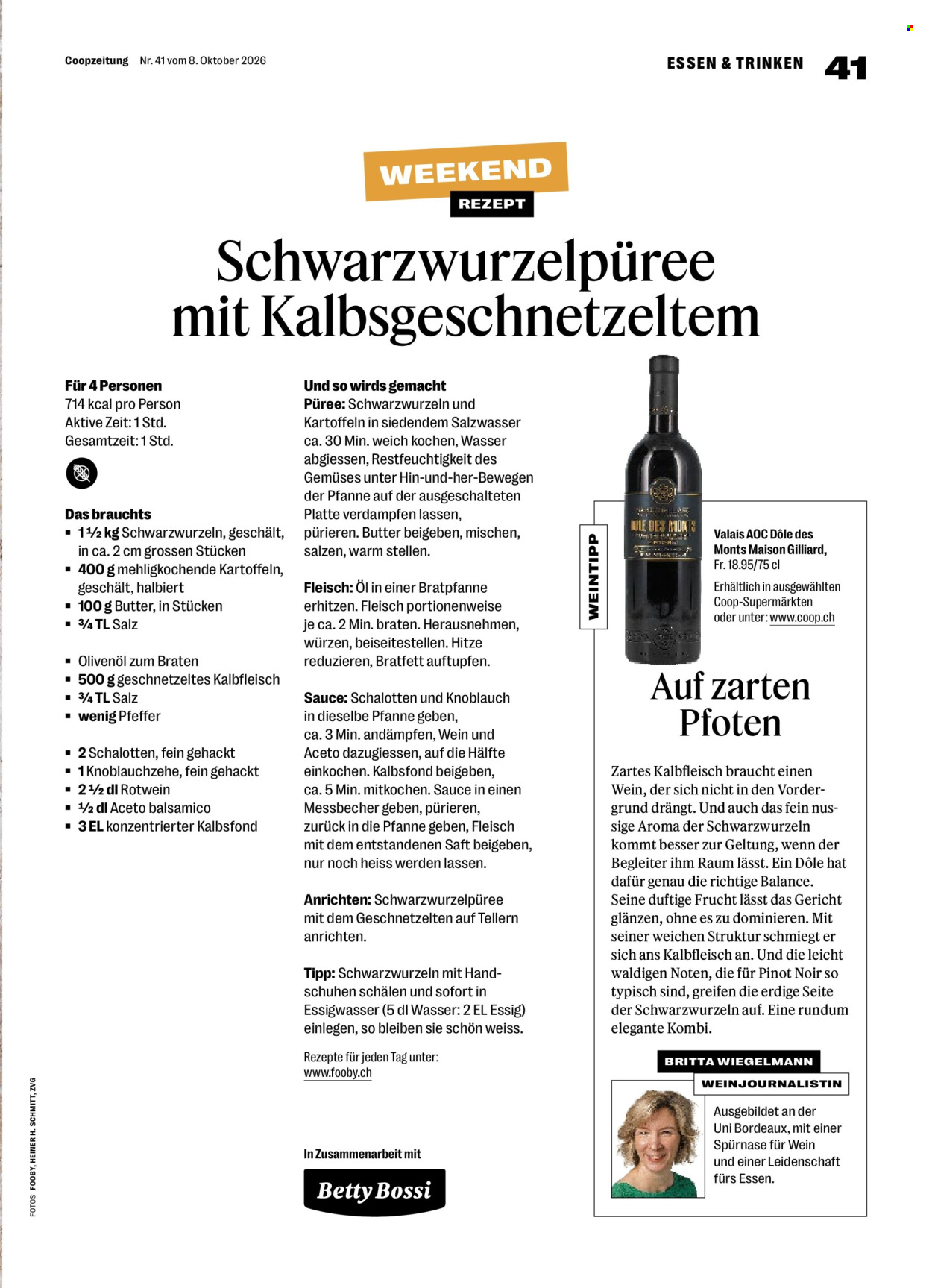 Prospekte Coop - 8.10.2026 - 14.10.2026. Seite 41. Seite 41