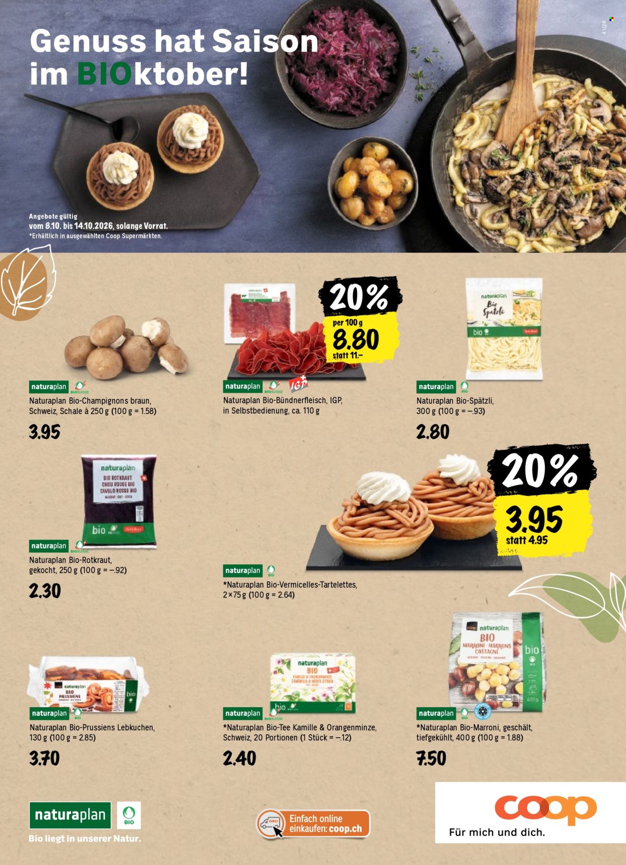 Prospekte Coop - 8.10.2026 - 14.10.2026. Seite 44. Seite 44