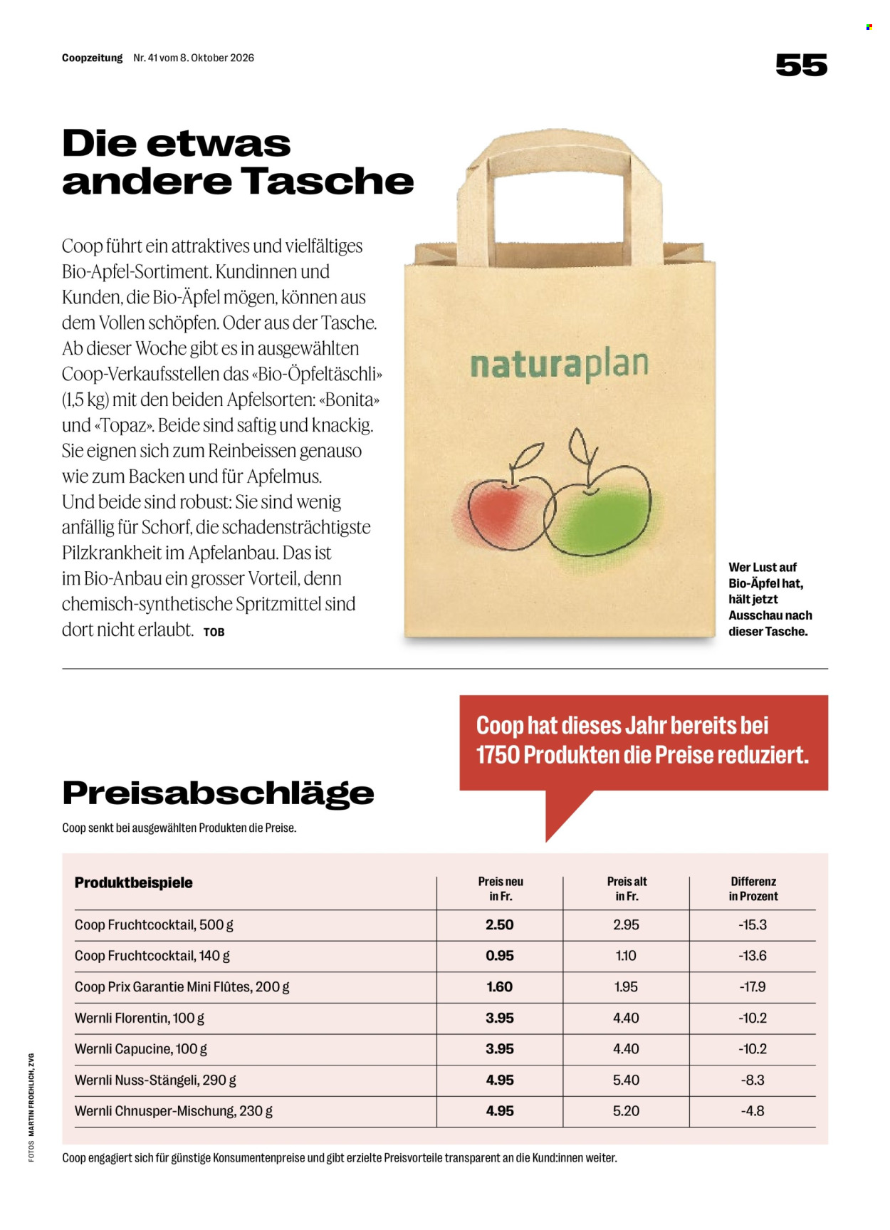 Prospekte Coop - 8.10.2026 - 14.10.2026. Seite 55. Seite 55