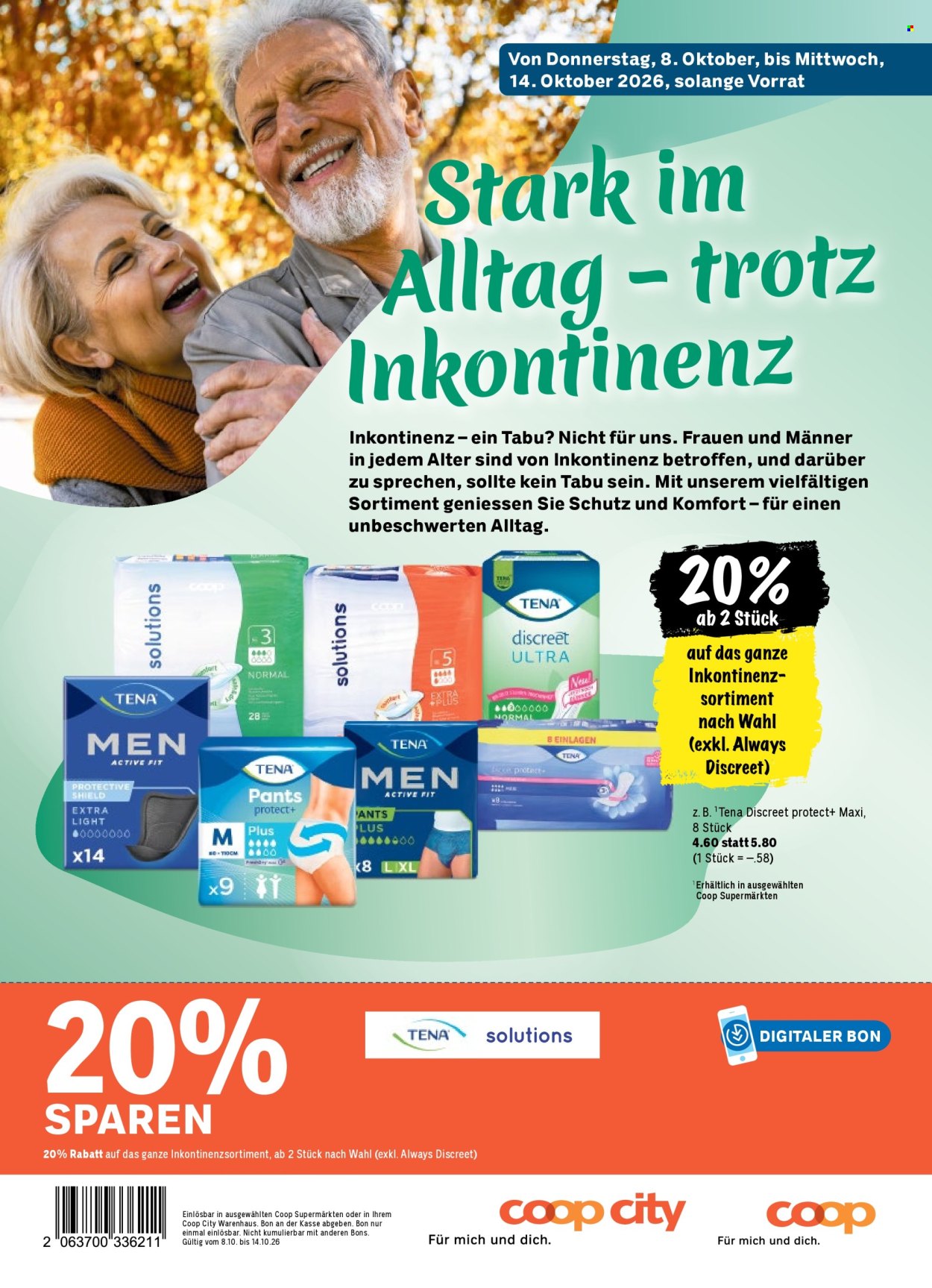 Prospekte Coop - 8.10.2026 - 14.10.2026. Seite 70. Seite 70
