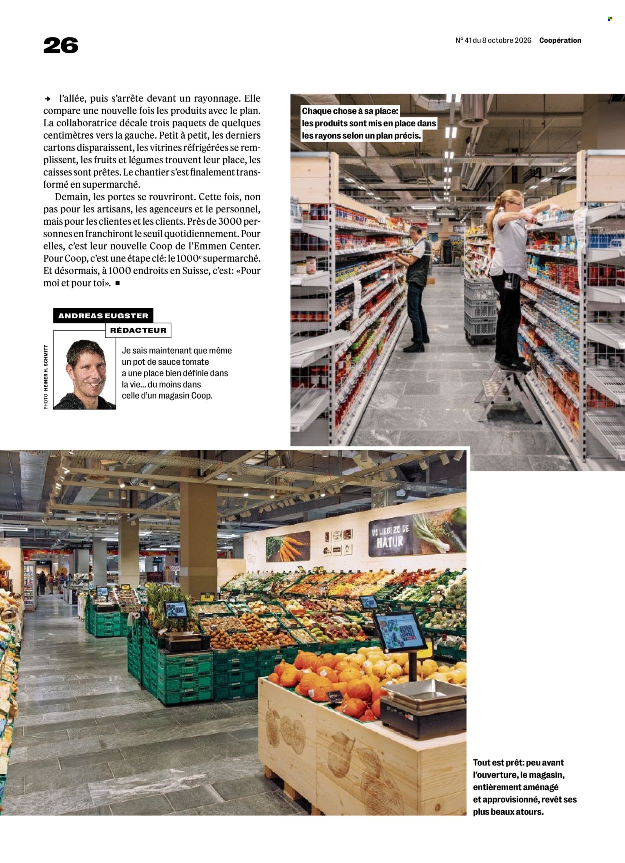 Prospekte Coop - 8.10.2026 - 14.10.2026. Seite 26. Seite 26