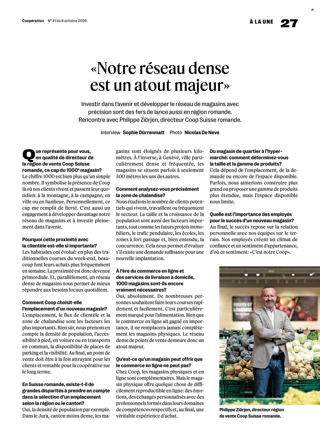 Prospekte Coop - 8.10.2026 - 14.10.2026. Seite 27. Seite 27