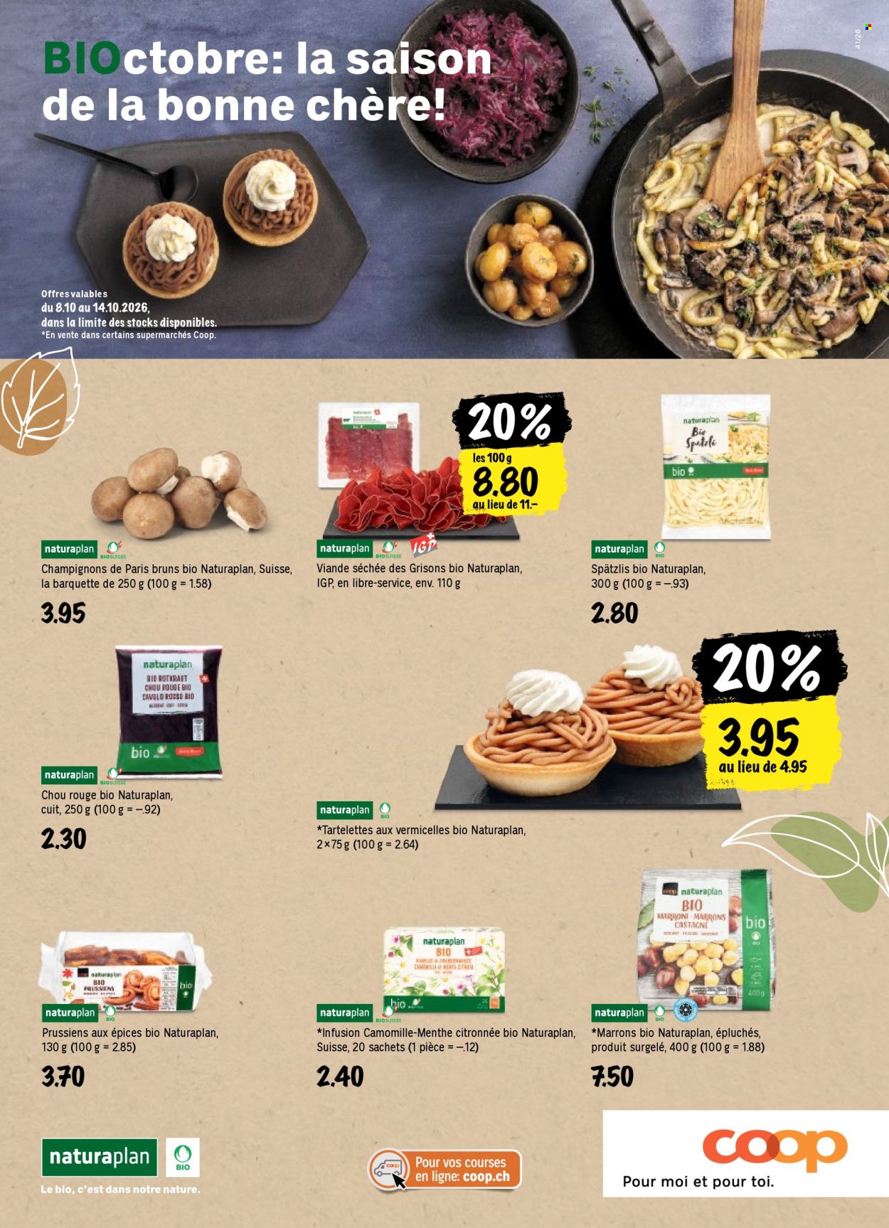Prospekte Coop - 8.10.2026 - 14.10.2026. Seite 42. Seite 42