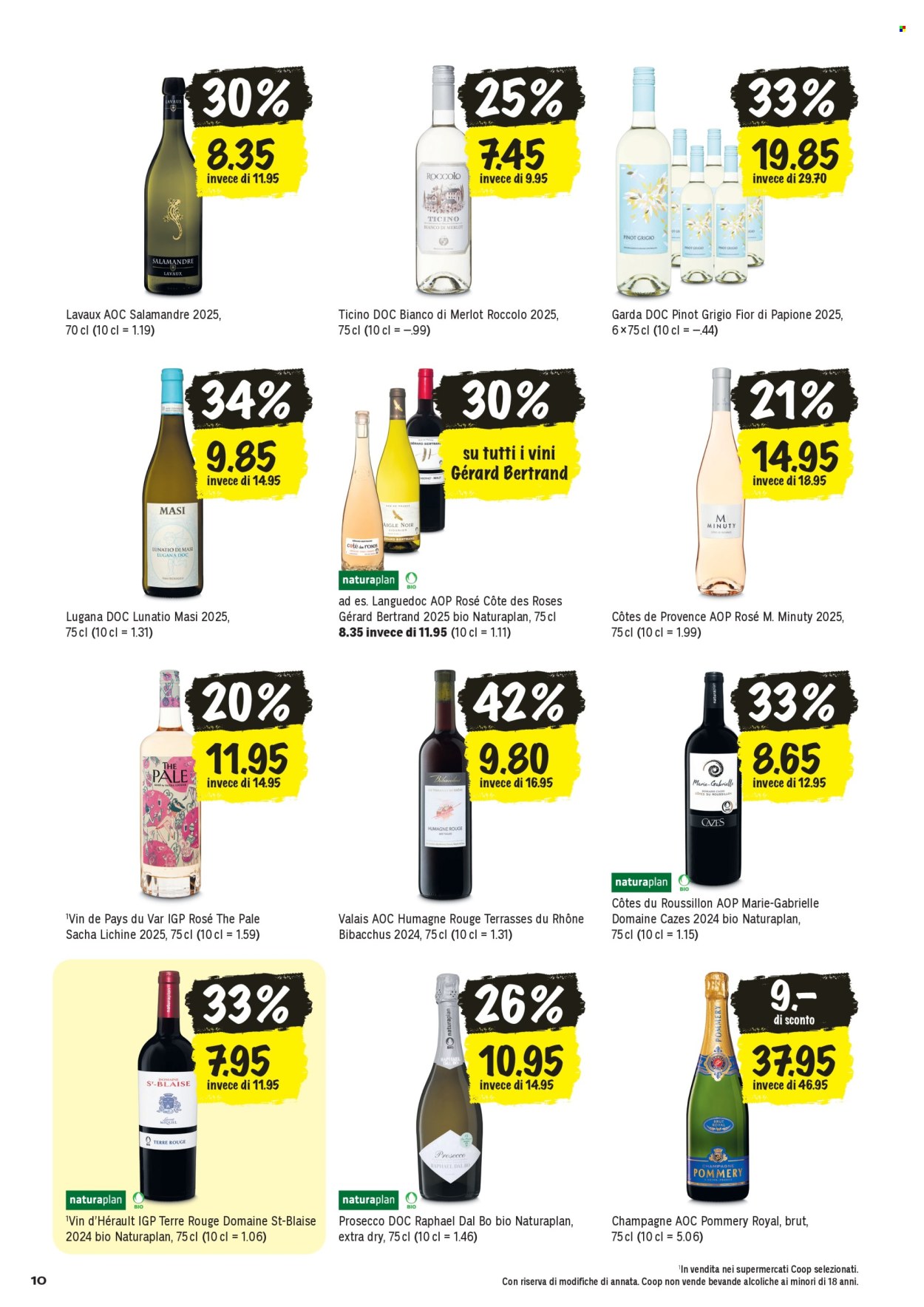 Prospekte Coop - 8.10.2026 - 14.10.2026. Seite 10. Seite 10