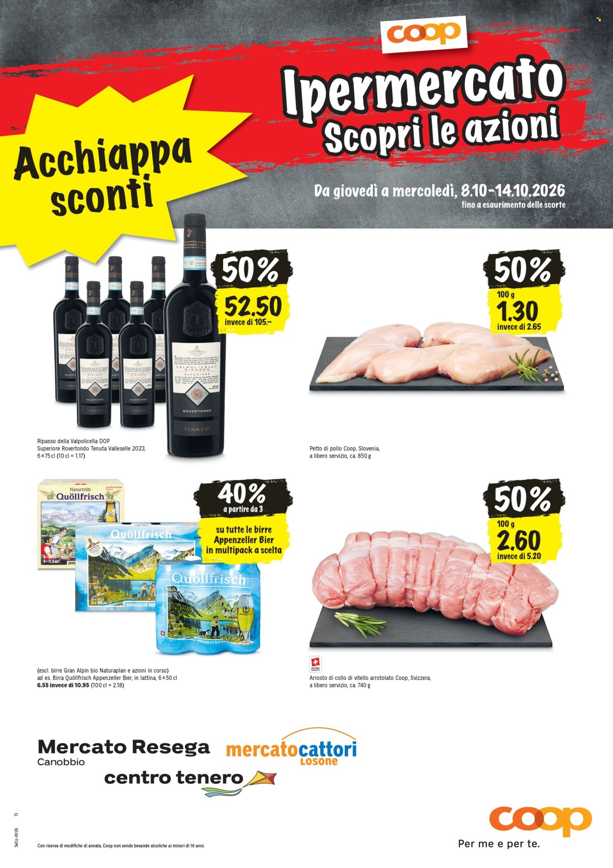 Prospekte Coop - 8.10.2026 - 14.10.2026. Seite 21. Seite 21