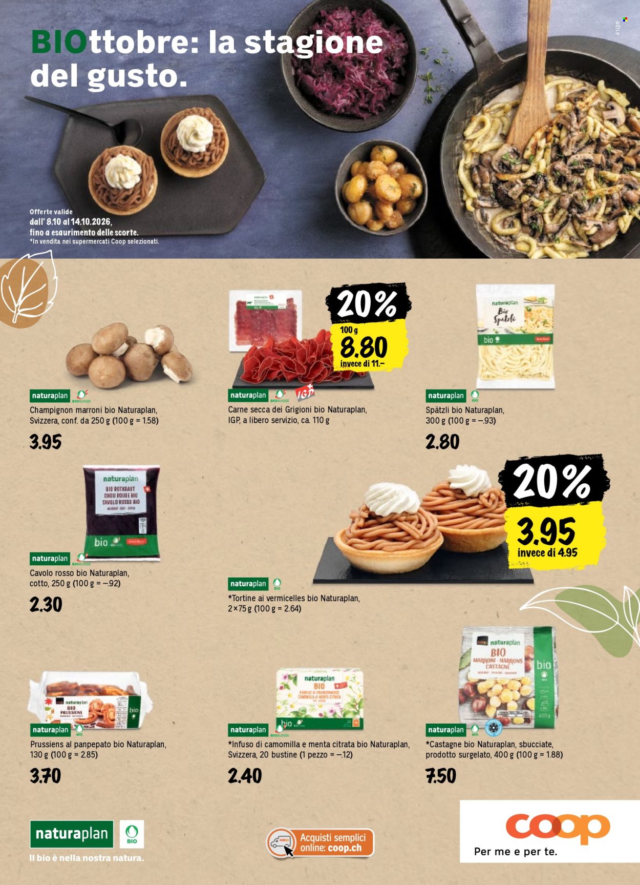 Prospekte Coop - 8.10.2026 - 14.10.2026. Seite 14. Seite 14