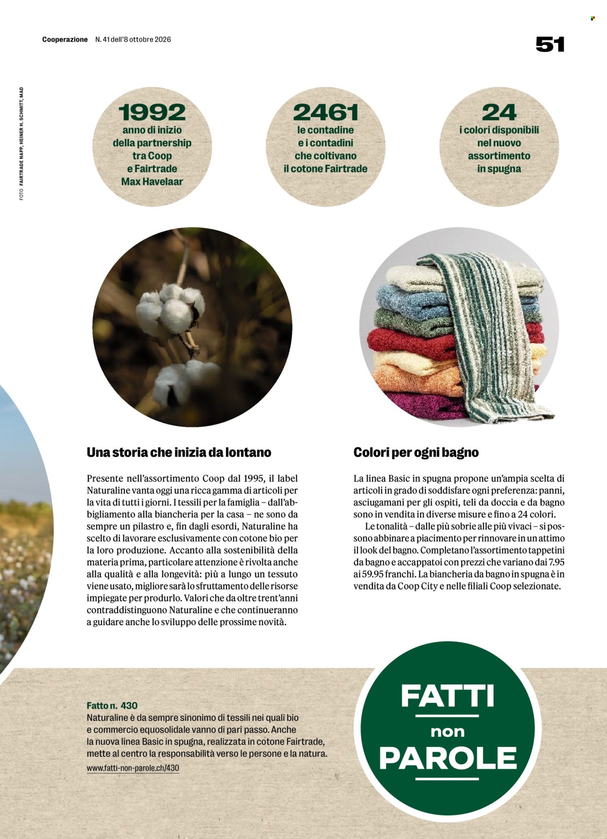 Prospekte Coop - 8.10.2026 - 14.10.2026. Seite 51. Seite 51