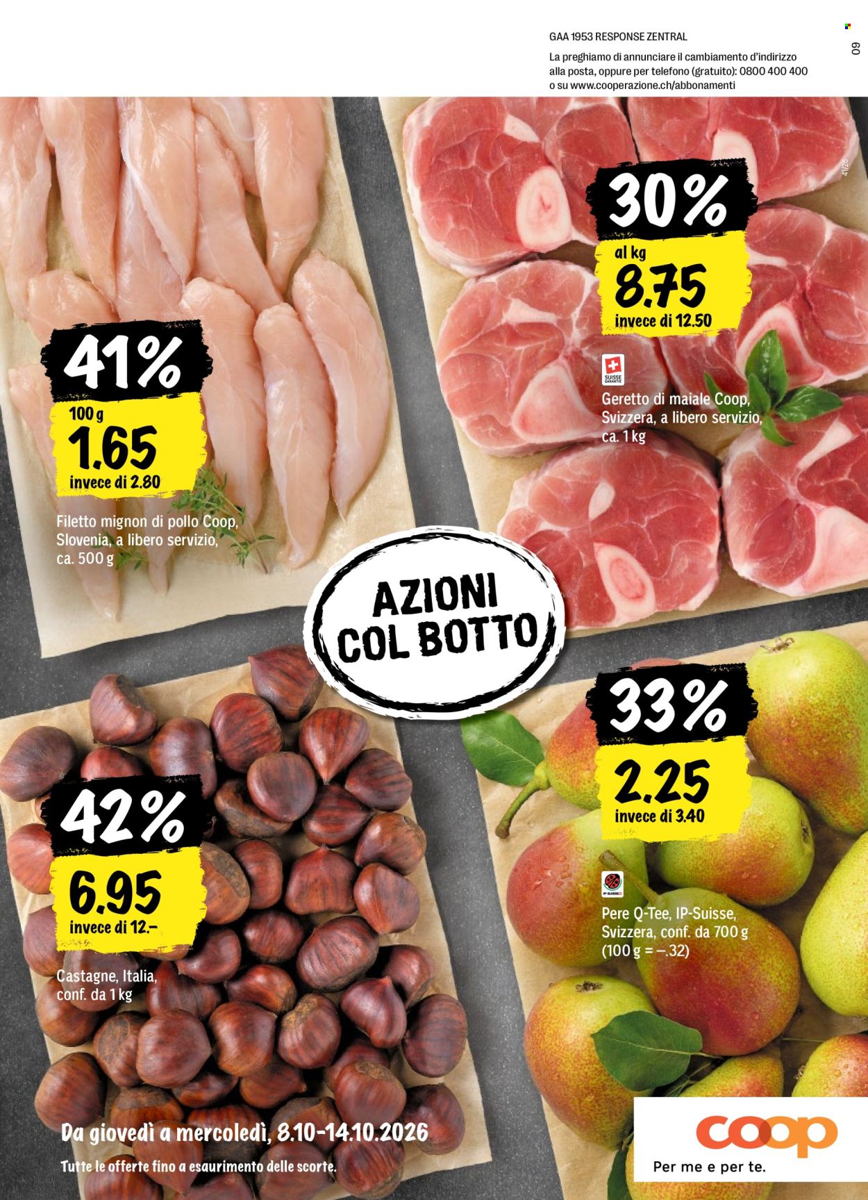 Prospekte Coop - 8.10.2026 - 14.10.2026. Seite 80. Seite 80
