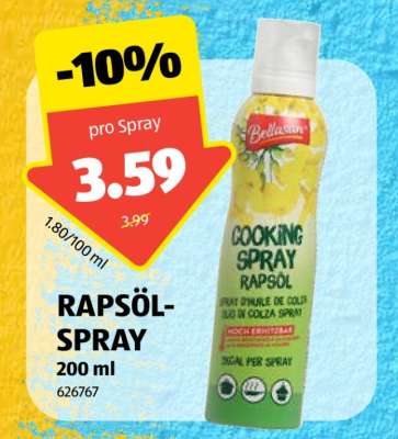 RAPSÖL-SPRAY